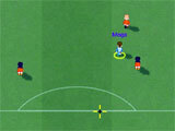 Scoring a goal in World of Soccer RELOADED World of Soccer RELOADED scoring a goal