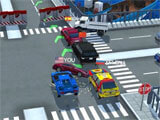 Big collision in Turbo Tap Race Turbo Tap Race big collision