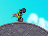 Doing stunts in the game Performing stunts in the game