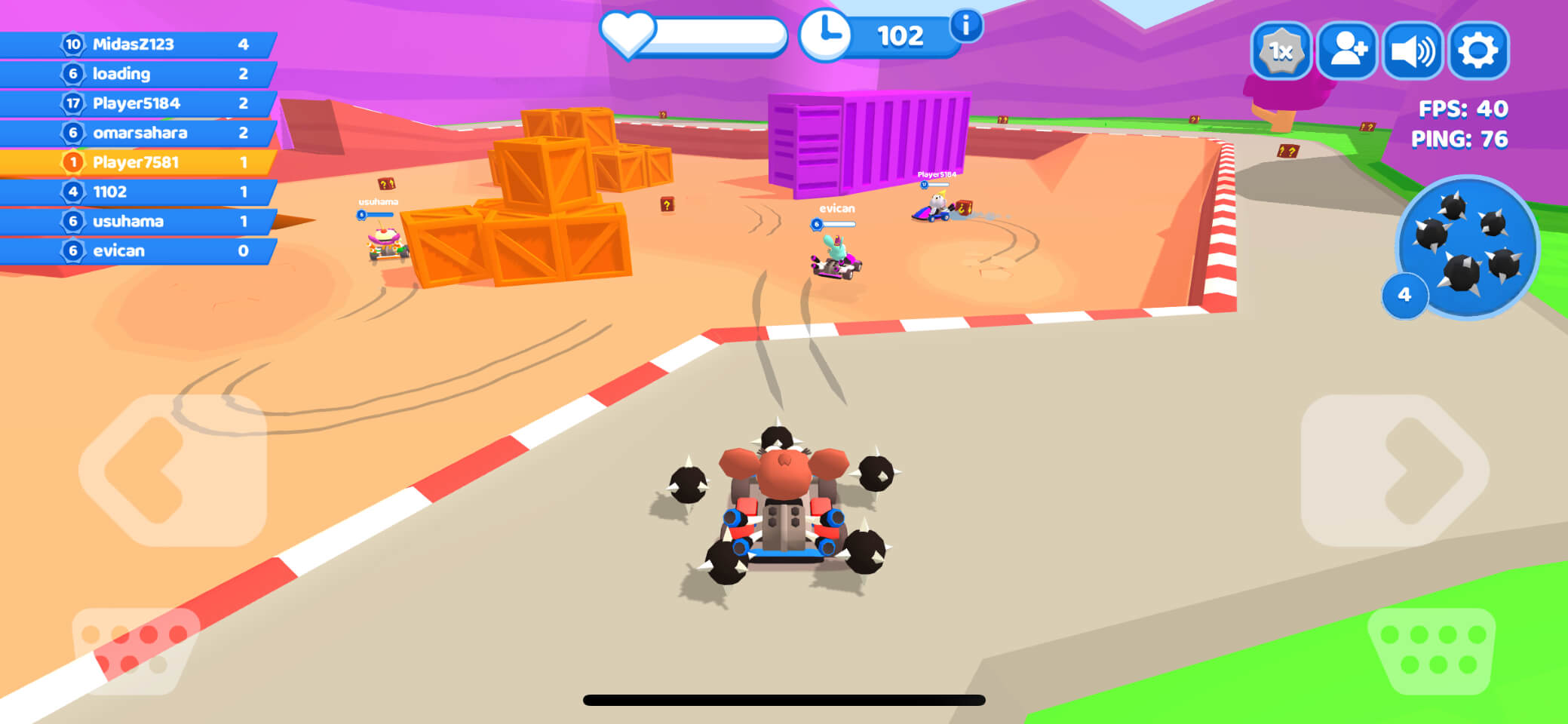 Smash Karts - Sports Games Live