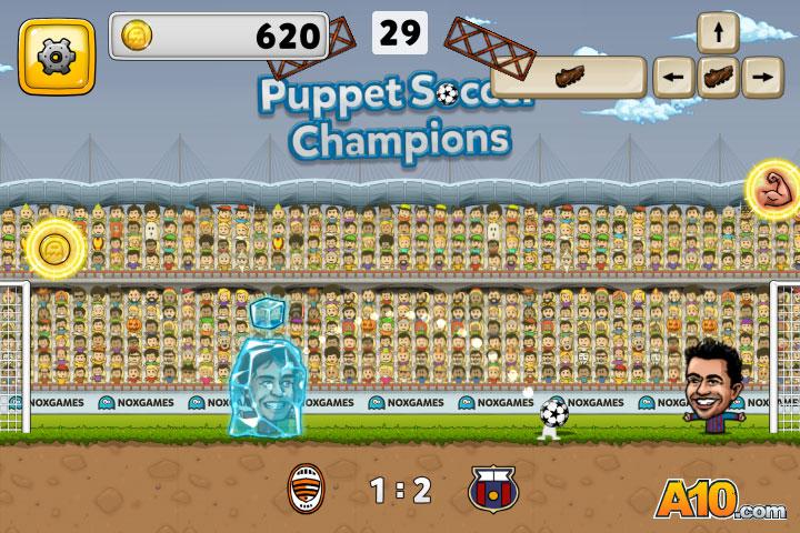 Puppet Soccer Champions - GAMEPLAY 