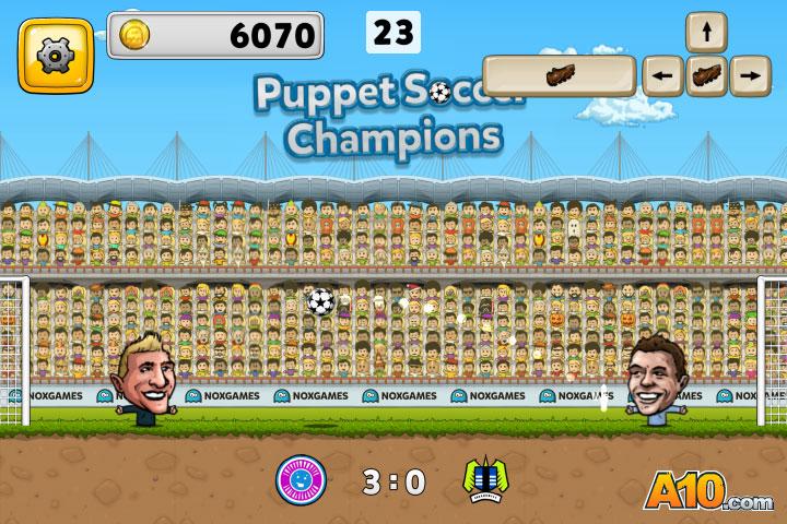 Puppet Soccer Champions em Jogos na Internet