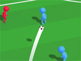 Passing the ball to a teammate Passing the ball in the game