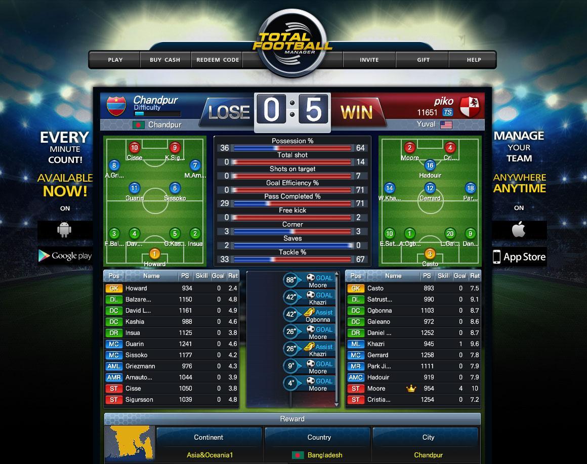 Total Football Manager - Sports Games Live