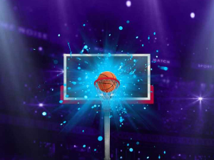 Scoring against an enemy in Basketball Rivals