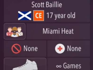 Gameplay interface of Basketball Superstar 2