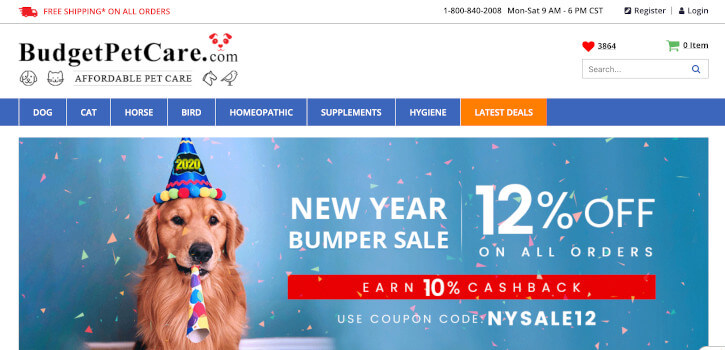 budget pet products address