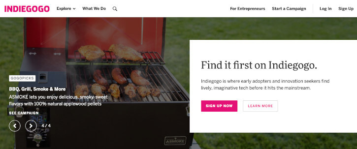 Indiegogo Indiegogo