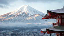 Mount Fuji in Japan