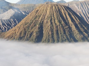 Sea of clouds over Mt Bromo Indonesia