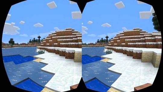 Minecraft sales gear vr