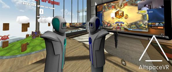 Altspace VR - Hang out with people in virtual reality in Altspace VR!