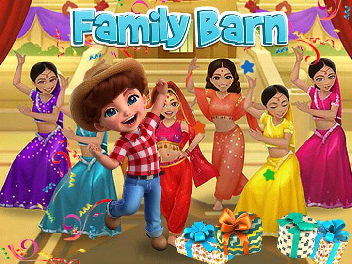Have Fun at the Indian-Themed Party in Family Barn