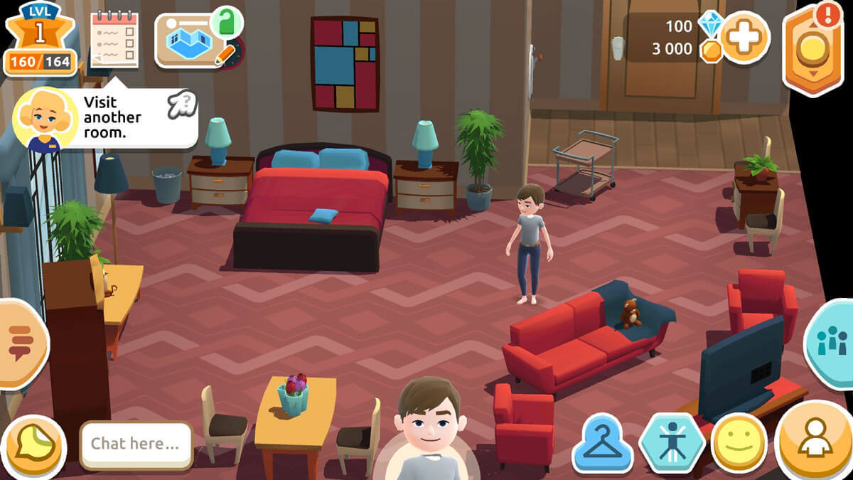 Hotel Hideaway Virtual World Games 3D