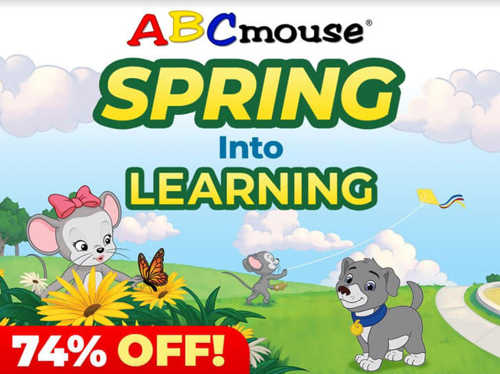 Spring into Learning with ABCmouse: Grab 74% Discount on Subscriptions! 