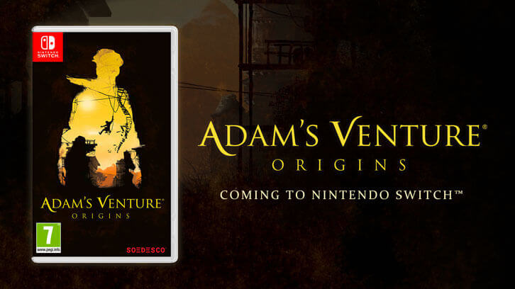 Adam’s Venture: Origins is now available on Nintendo Switch Adam’s Venture: Origins is now available on Nintendo Switch