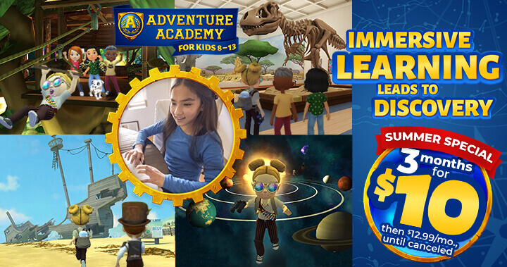 Adventure Academy new offer Adventure Academy new offer