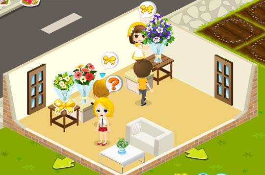 Customized Arrangements and Receiving Space in Flower Shop Fun