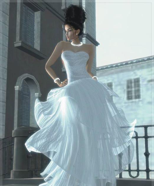 Amazing Wedding Gown in IMVU