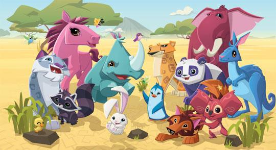 Animal Jam Virtual Worlds Land