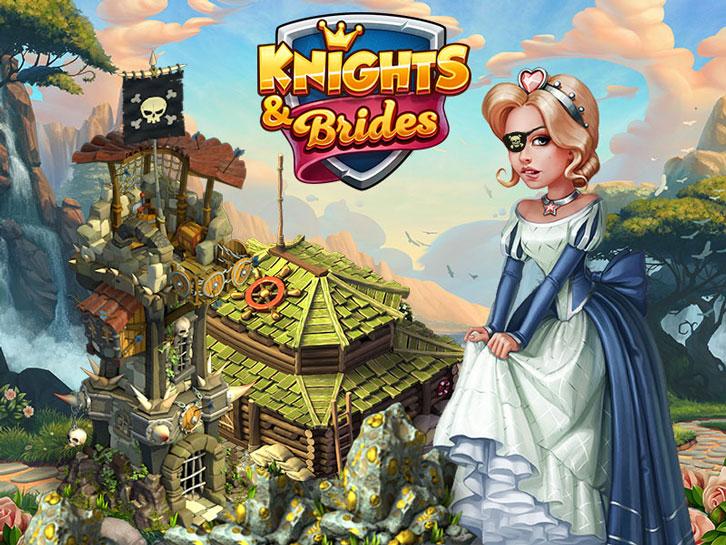 Head to Treasure Island in Knights and Brides