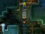Climbing ladders in Spelunker World