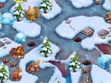 Snowy level in Alicia Quartermain: Secrets of The Lost Treasures Alicia Quartermain: Secrets of The Lost Treasures snowy level