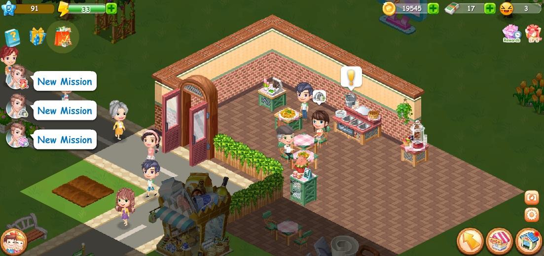 Gourmet City Virtual Worlds Land!