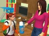 Interact with Characters Virtual Mom: Happy Family 3D