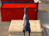 Goat Simulator jumping around