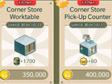 Purchasing upgrades in LINE I Love Coffee LINE I Love Coffee purchasing upgrades