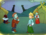 The Princess and Her Subject in Gnomes Garden: Halloween Gnomes Garden: Halloween The PRincess and Her Subject