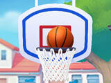 Shooting some hoops in My Talking Tom 2