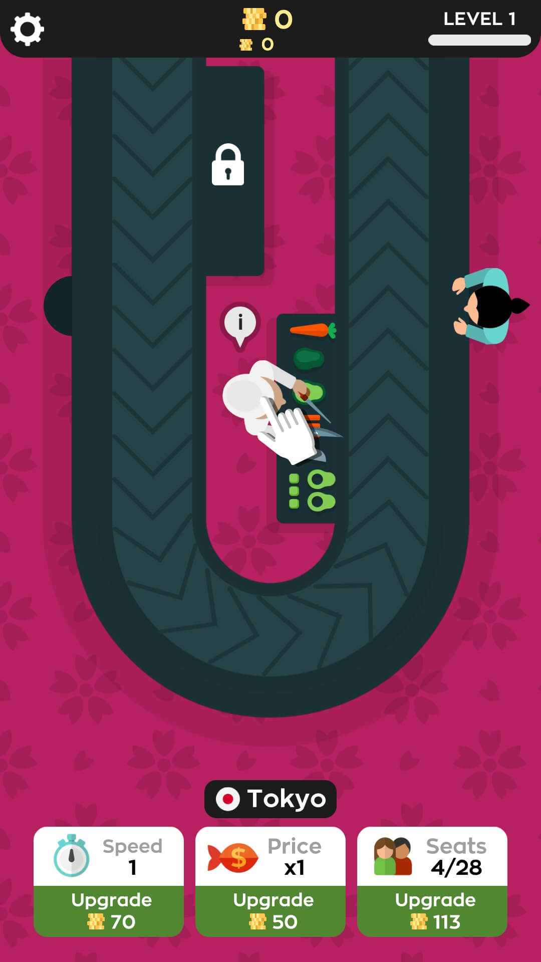 Sushi Bar - Virtual Worlds Land!