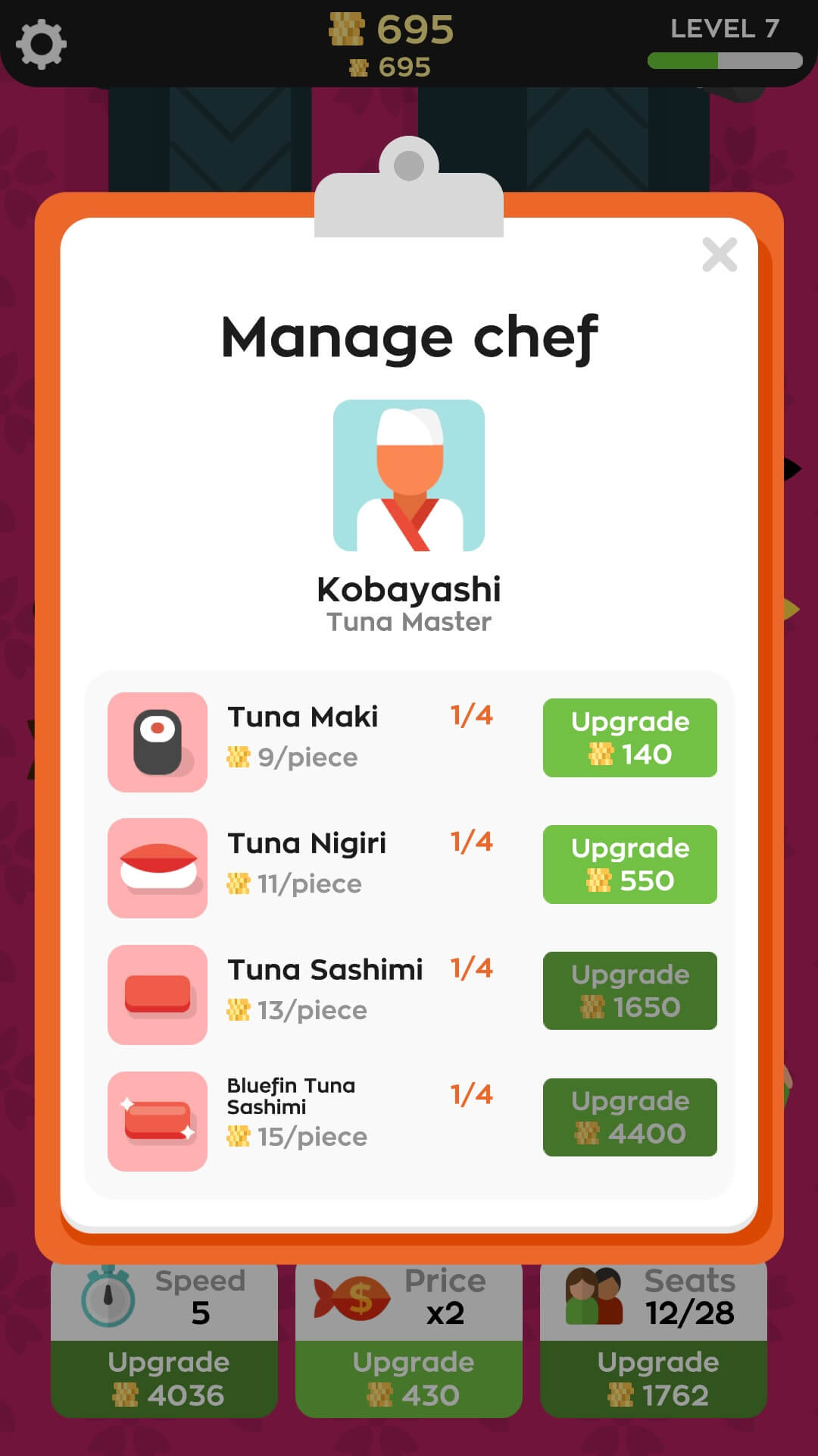 Sushi Bar - Virtual Worlds Land!