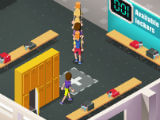 Customers using Lockers in Idle Fitness Gym Tycoon