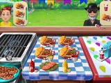 Prepping Burgers in Virtual Families: Cook Off