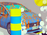 Car wash in the game Washing a car