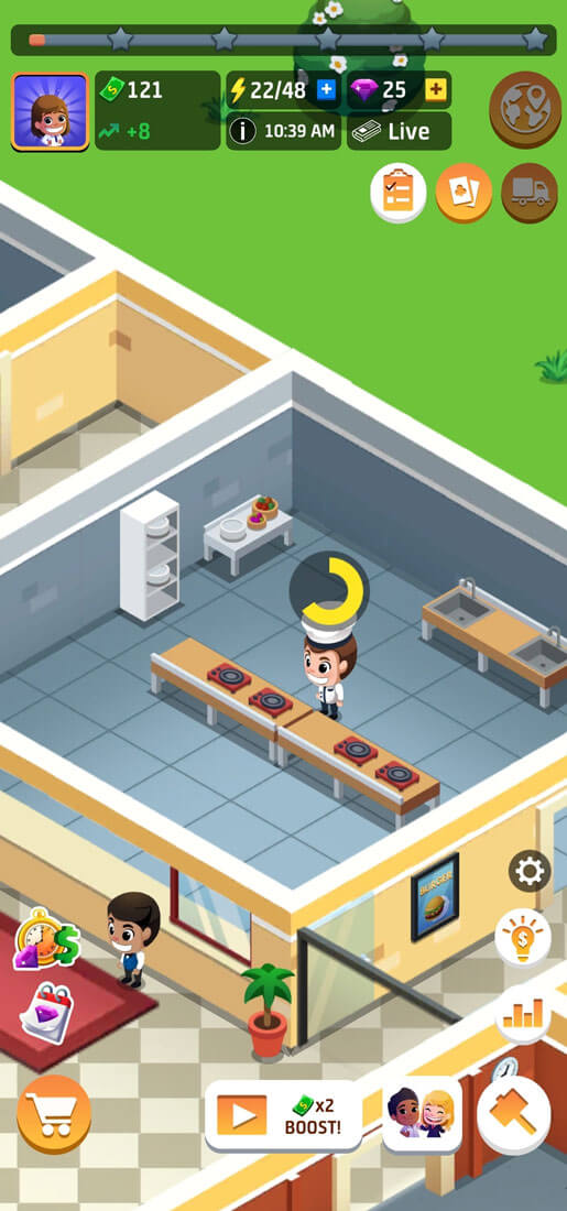 Idle Restaurant Tycoon