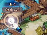 Constructing a dock in the game