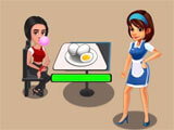 Receiving the customer's order