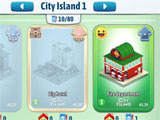 Unlocking a new building in the game