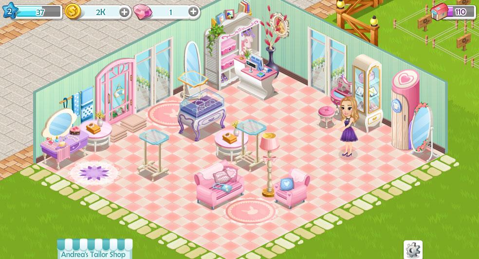 Tailor Shop Virtual Worlds Land!