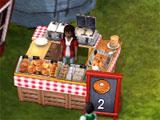 Farmers Market Waffle Seller