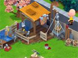 Peanuts: Snoopy's Town Tale renovating the workshop