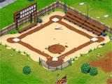 Peanuts: Snoopy's Town Tale baseball field