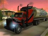 An oil tanker in Truck Simulator 3D