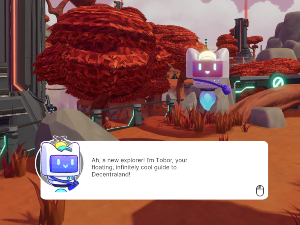 Decentraland Tobor's Welcome