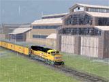 Train Sim rainy weather