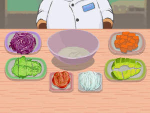Cookingdom Salad Making Cookingdom Salad Making